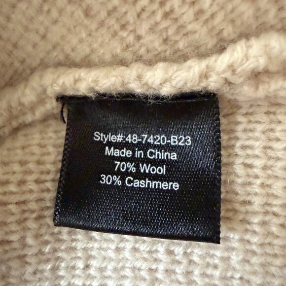 JENNI KAYNE  Women's Cooper Cardigan Ivory M - Picture 7 of 7